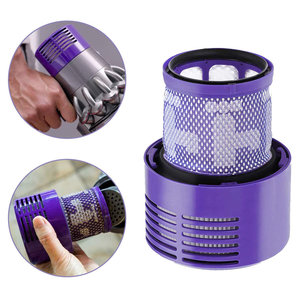 Washable Filter For Filtro Dyson V10 Sv12 Cyclone Animal Absolute Total  Clean Cordless Vacuum Cleaner Replace Filter Household - AliExpress