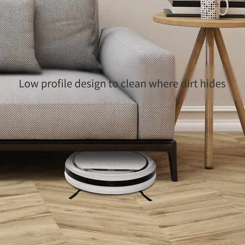ILIFE V3s Pro Robot Vacuum Cleaner, Tangle-free Suction , Slim, Automatic Self-Charging Robotic Vacuum Cleaner, Daily Schedule Cleaning, Ideal For Pet Hair,Hard Floor and Low Pile Carpet