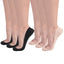 F Flammi Women's TRULY No Show Socks for Flats Non Slip Cotton Ultra Low Cut Liner Socks-6 Pairs
