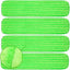 Flammi 4 Pack Reusable Washable Cloth Mop Head Replacements Fits Bona, Bruce, Rubbermaid, Libman + More