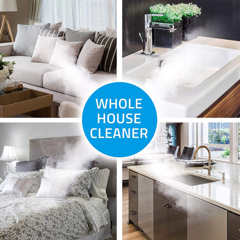 PurSteam World's Best Steamers Chemical-Free Cleaning PurSteam Handheld Pressurized Steam Cleaner with 9-Piece Accessory