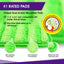 Flammi 4 Pack Reusable Mop Pads Compatible with Swiffer WetJet  Washable Microfiber Mop Pad Refills