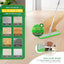 Flammi Microfiber Mop Floor Cleaning System - Washable Pads Perfect Cleaner for Hardwood, Laminate & Tile
