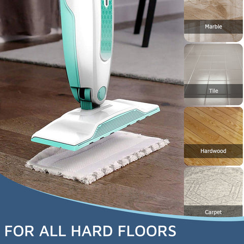 Flammi Microfiber Mop Replacement Pads Compatible with Shark Steam Mop S1000 S1000A S1000C S1000WM S1001C