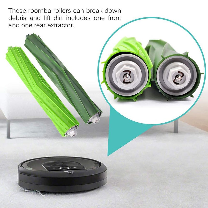 12pcs Irobot Roomba E5 E6 E7 I7 I7+ Accessories Vacuum Cleaner Parts Main  Brush Filter