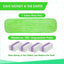 Flammi 4 Pack Reusable Washable Cloth Mop Head Replacements Fits Bona, Bruce, Rubbermaid, Libman + More